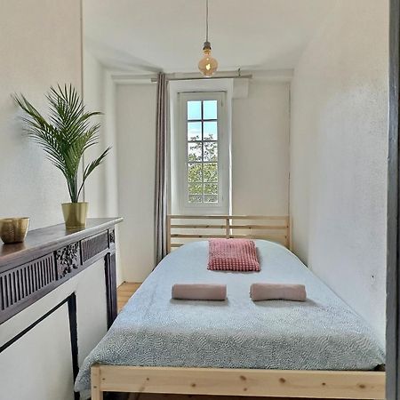 Vue Magique Sur Le Chateau Dans Un Quartier Populaire 波城 外观 照片